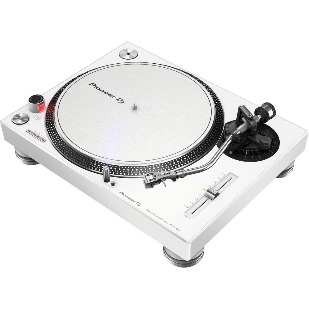 Alt View 11. Pioneer DJ - Stereo Turntable - White.