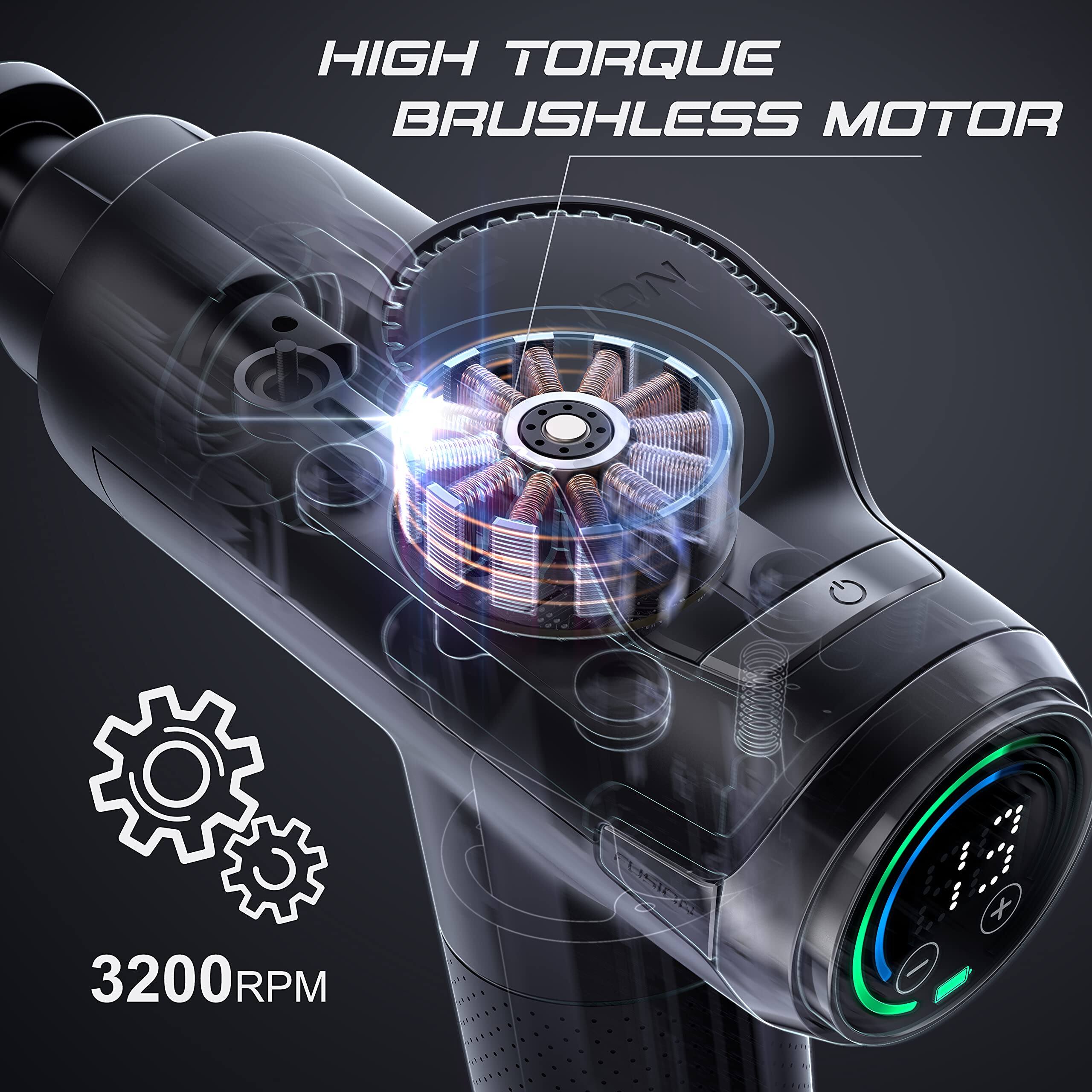 HIGH TORQUE BRUSHLESS MOTOR  
3200 RPM