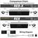 Comparison Chart:
Please measure the handlebar width clearance before purchase.
**Model: RE9-X**
Total Width: 18-1/4"
- 4 1/4"
- 9 3/4"
- 4 1/4"
- 2 3/8"
- GoHawk & 4Y - 2 3/8"
- 7/8 - 1 1/4"
**Model: RE8**
Total Width: 16-3/4"
- 4 1/4"
- 8 1/4"
- 2 3/8"
- GoHawk 9 4Y MS - 2 3/8"
- 7/8 - 1 1/4"
You're buying this > Model: RE8
**Wiring Diagram**
- Speaker: 16"
- Power Cord: 59"
- FM Radio Antenna
- Bluetooth Antenna
- 12V Battery