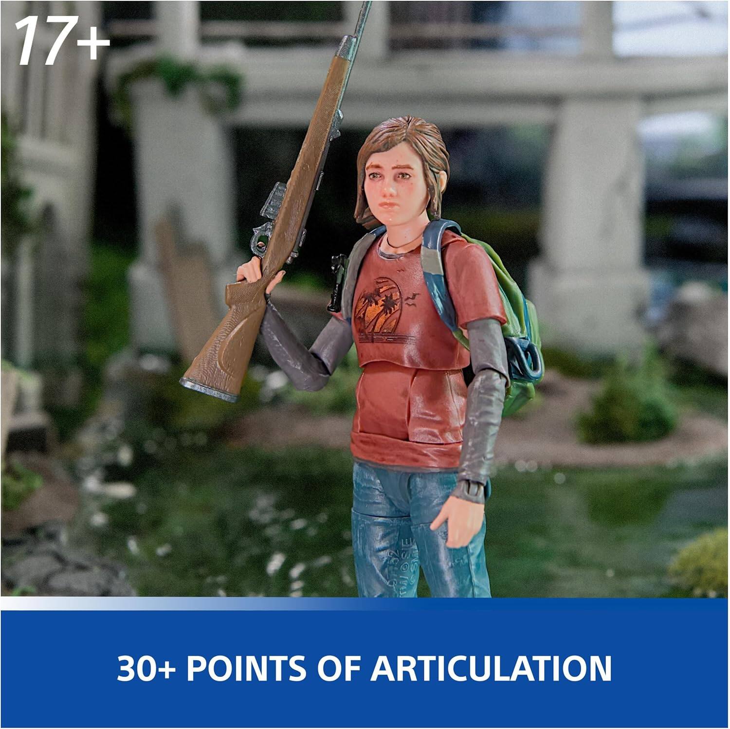 17+  
30+ POINTS OF ARTICULATION