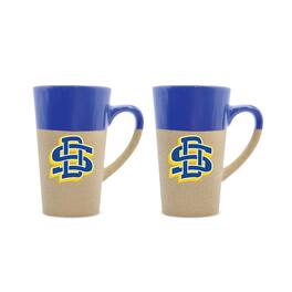 The Fanatic Group - South Dakota State Jackrabbits 16oz. Two-Pack Ceramic Mug Set - Blue