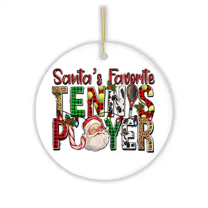 Santa's Favorite TENNIS PLAYER