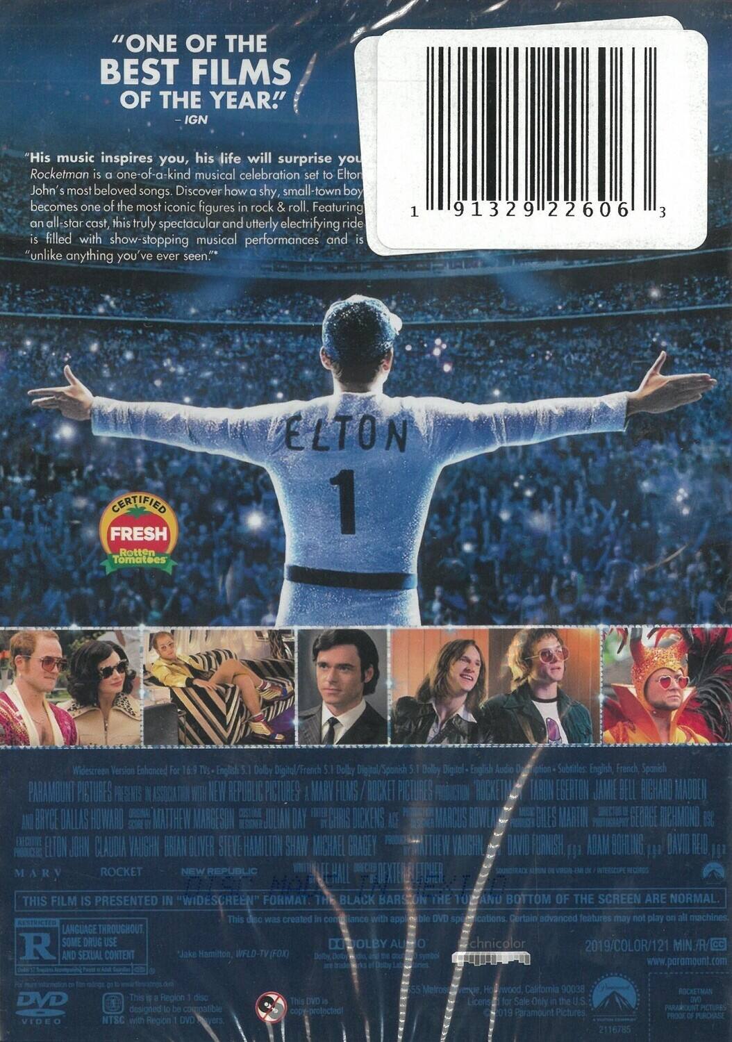 Alt View 1. Rocketman   - DVD.
