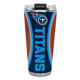 Great American Products - Tennessee Titans 32oz. Big Slim Game Ball Travel Tumbler - Brown