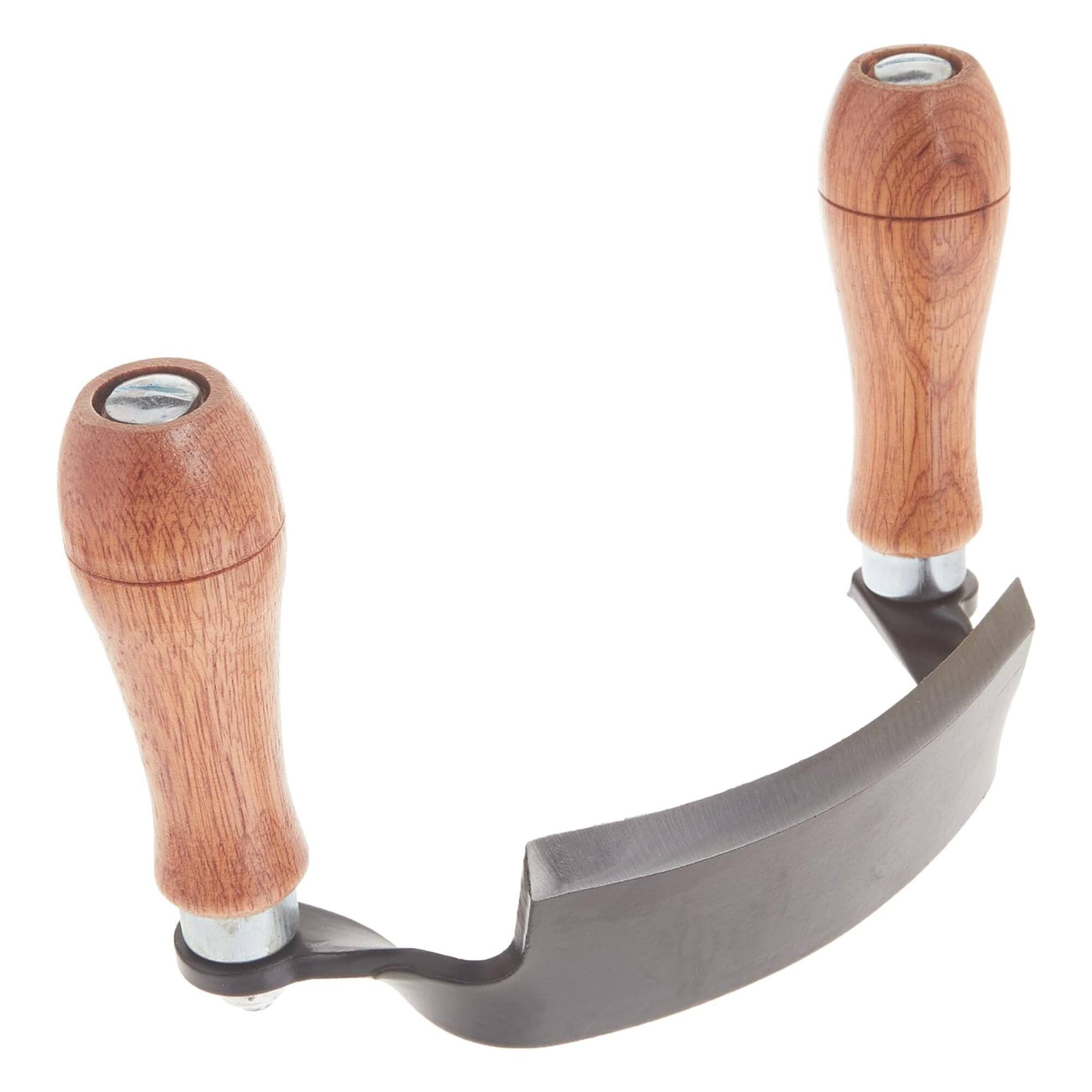 Alt View 7. Timber Tuff - Timber Tuff 5 Inch Ultra Sharp Blade Heavy Duty Steel Curved Draw Shave Tool - Multicolor.