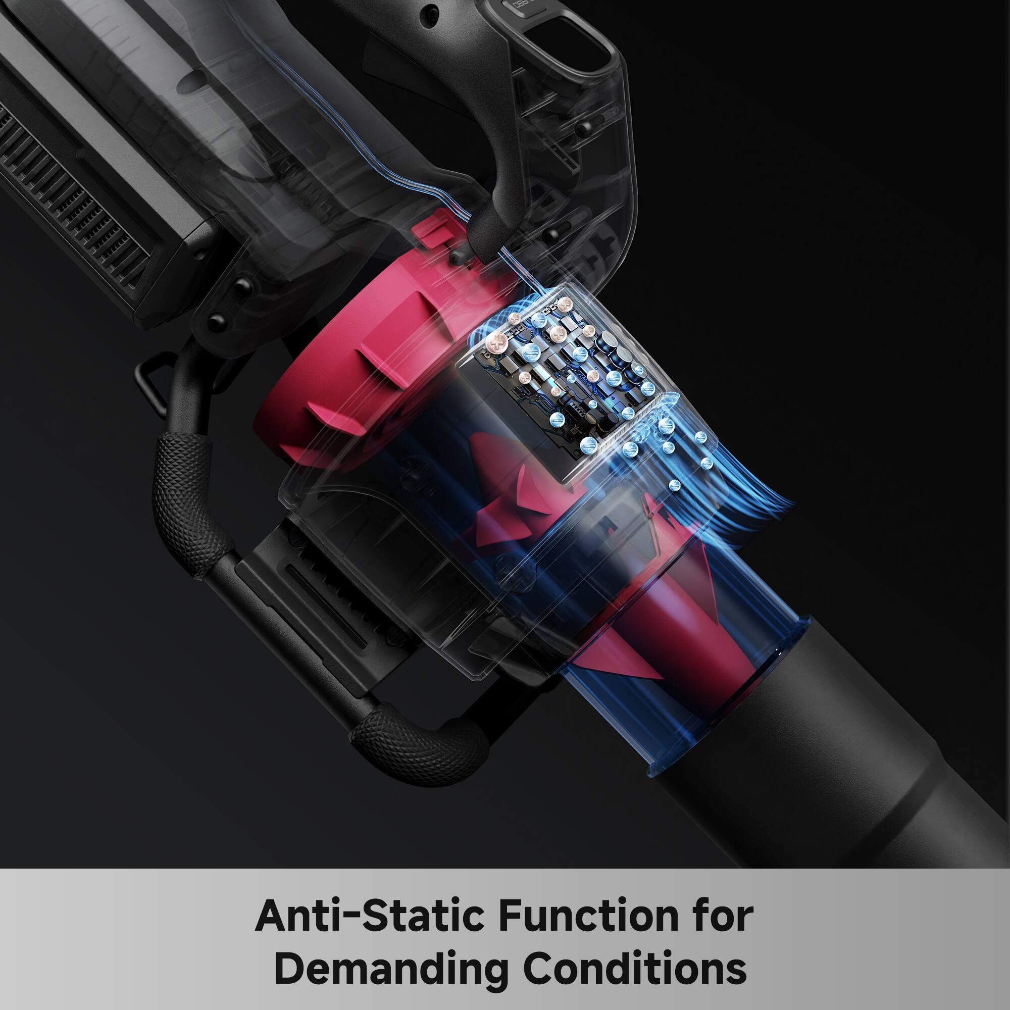 Anti-Static Function for Demanding Conditions
