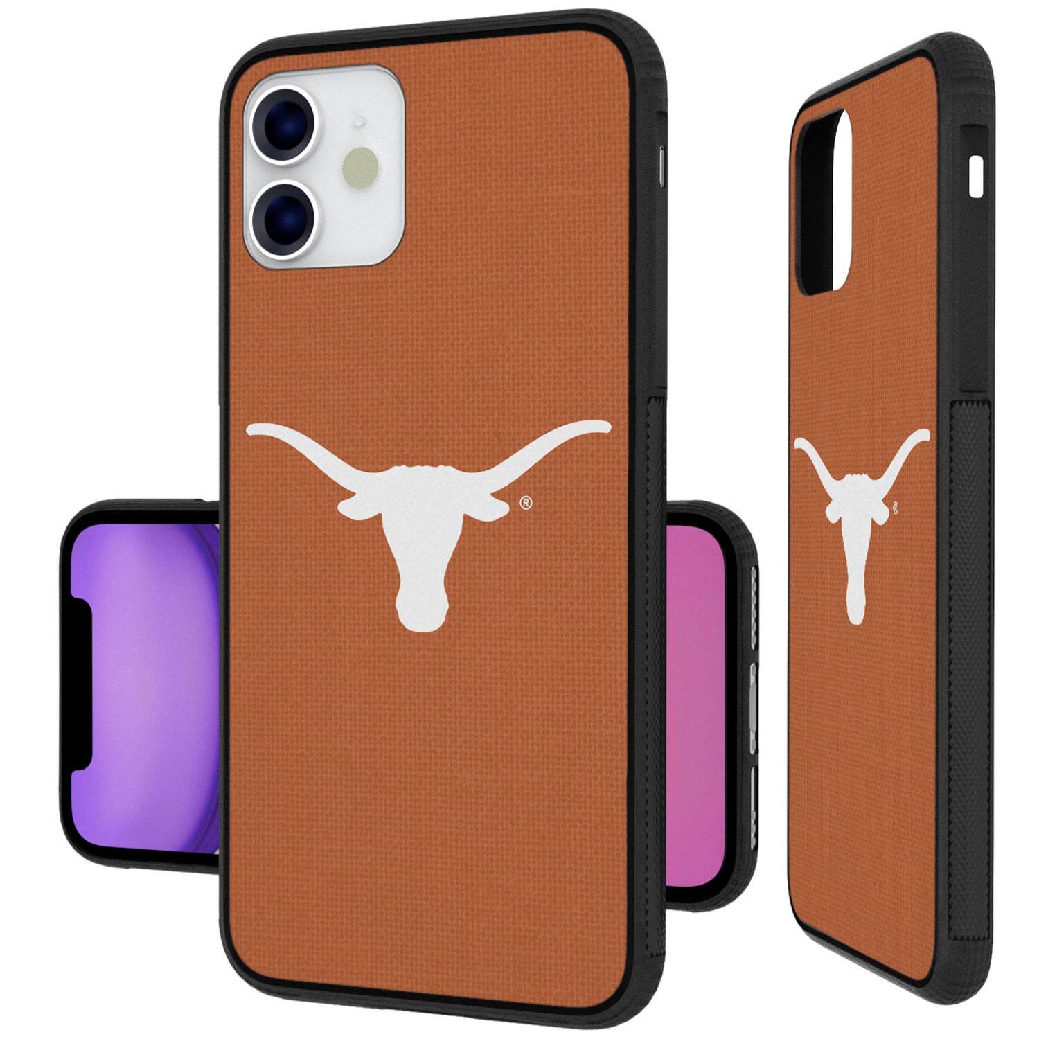 Alt View 1. Keyscaper - Texas Longhorns iPhone Solid Design Bump Case - 16 Plus - Multicolor.