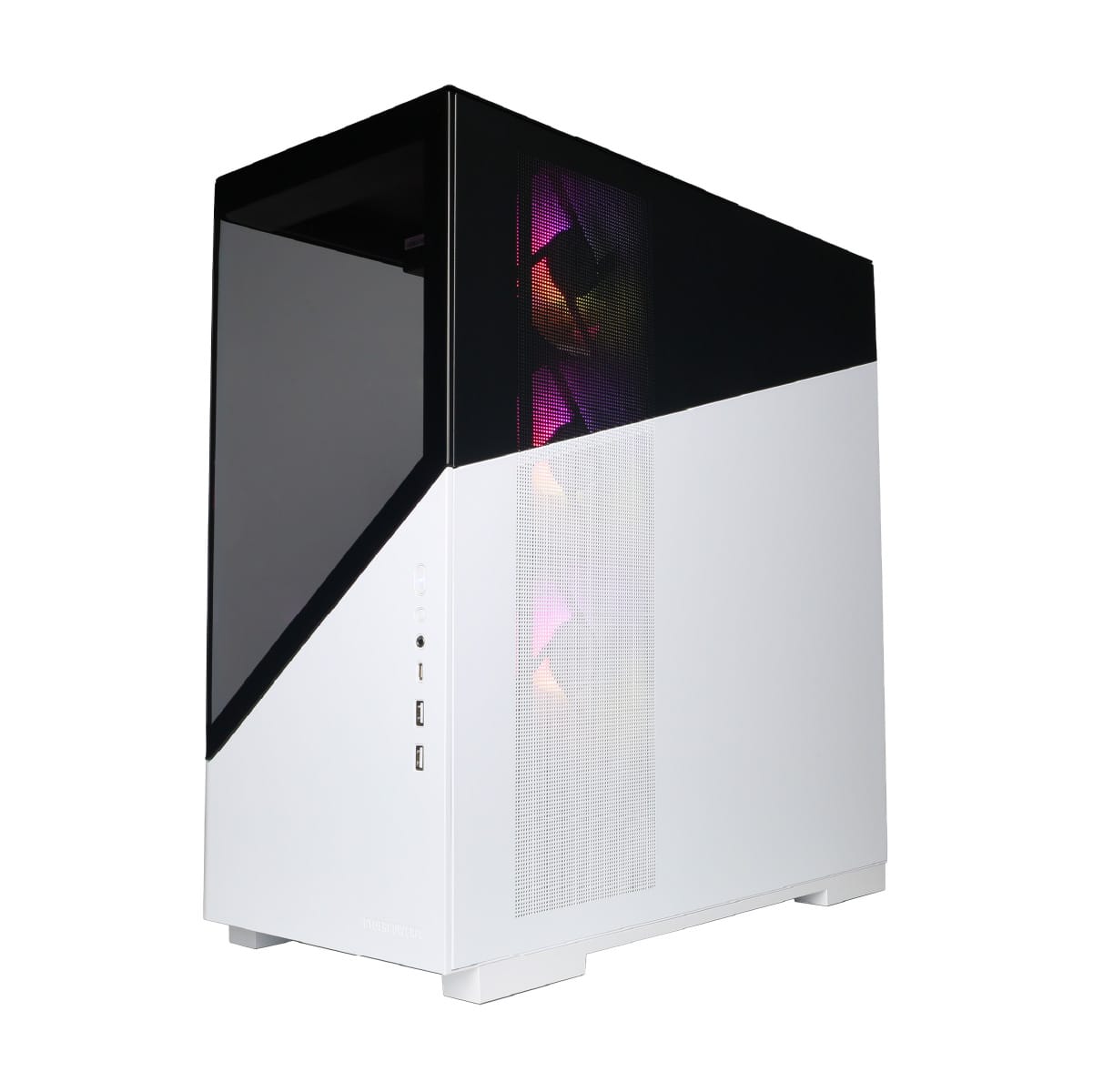Alt View 14. CyberPowerPC - Gaming Desktop - AMD Ryzen 7 8700F - AMD Radeon RX 7600 8GB - 16GB DDR5 - 1TB PCIe 4.0 SSD - White.