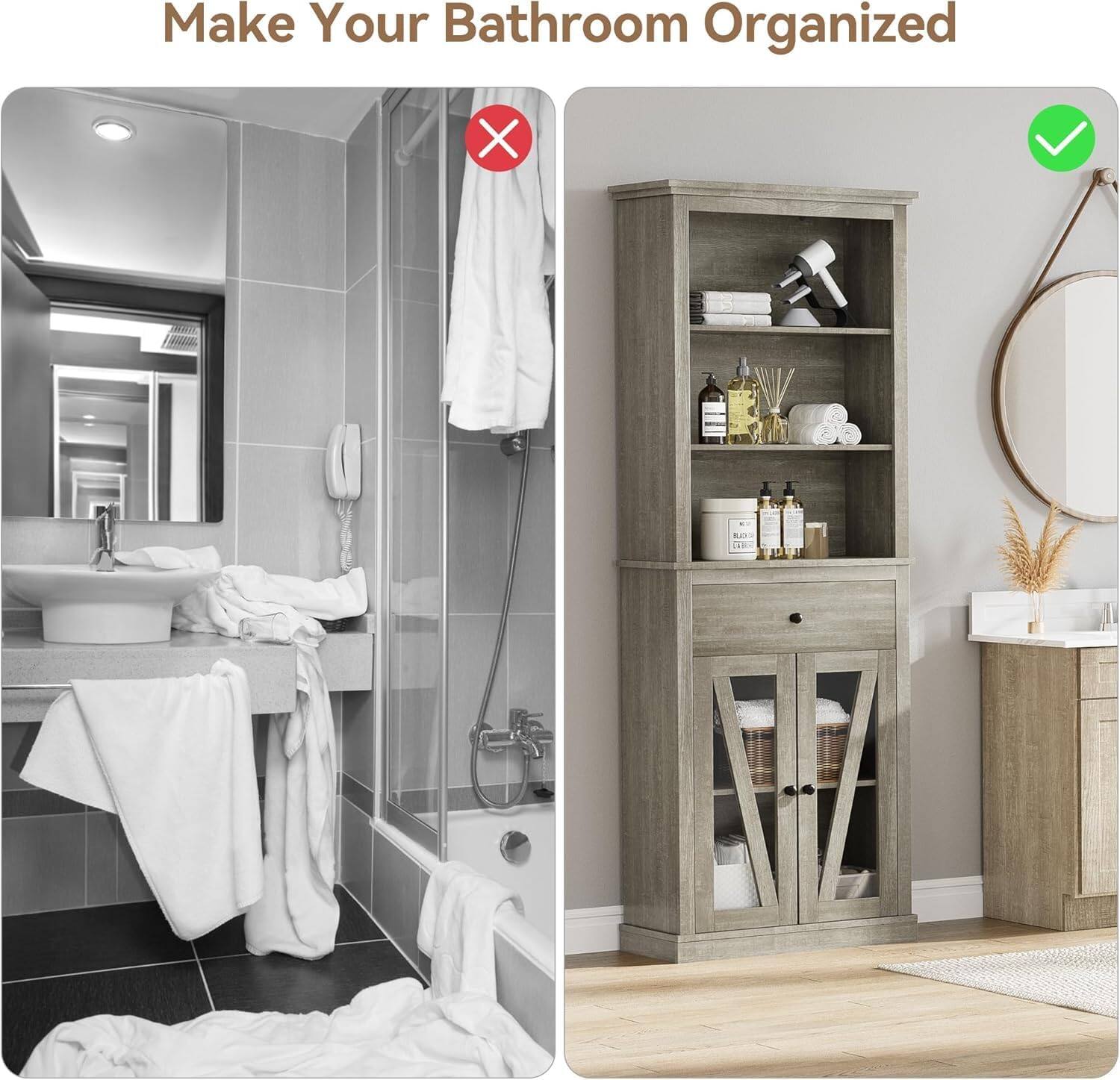 Make Your Bathroom Organized
