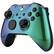 Angle. Custom Controllerzz - Custom Elite Series 2 Wireless Controller for Xbox Series X, Xbox Series S, Xbox One - Green & Purple Chameleon.