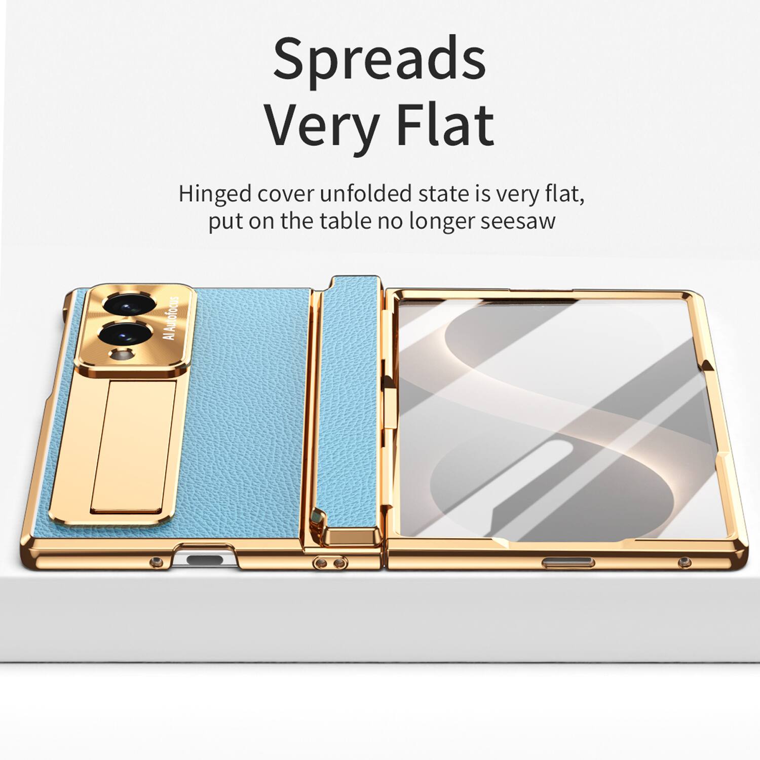 Spreads Very Flat

Hinged cover unfolded state is very flat, put on the table no longer seesaw

AI Autofocus