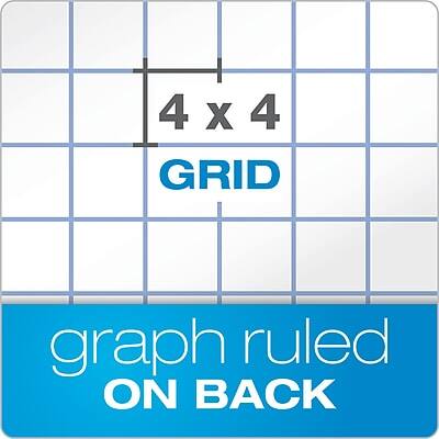 4 x 4 GRID  
graph ruled ON BACK