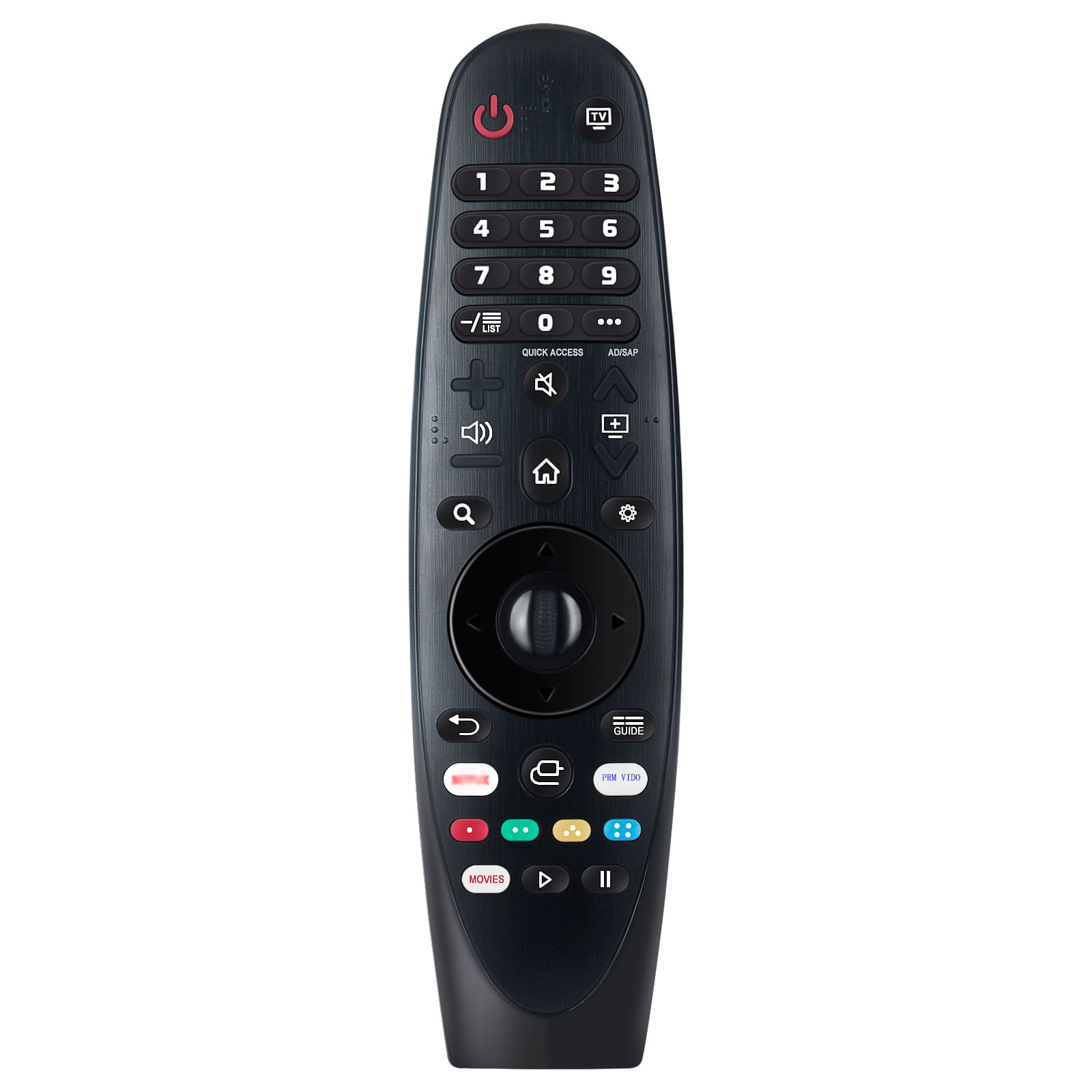 VINABTY - New MR20GA AKB75855501 IR Replaced Remote Fits for LG 2018-2023 TV 43UN7300PUF 43UN7300PUC 43UN7300PUD  43UN6950ZUA - Black