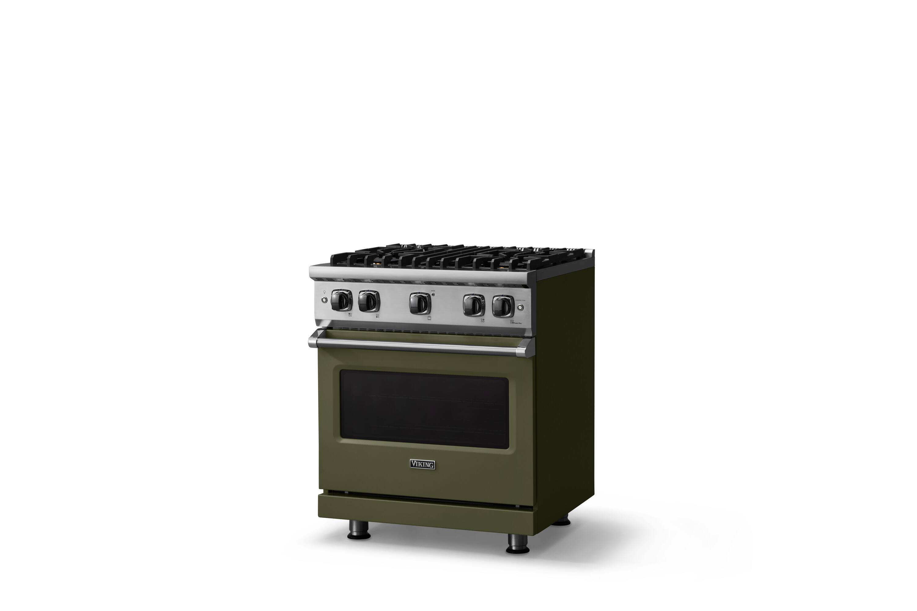 Angle. Viking - 5-Series Gas Sealed Burner Range - Martini.