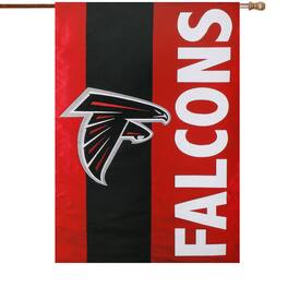 Evergreen Enterprises - Atlanta Falcons 28" x 44" Double-Sided Embellish House Flag - Multicolor