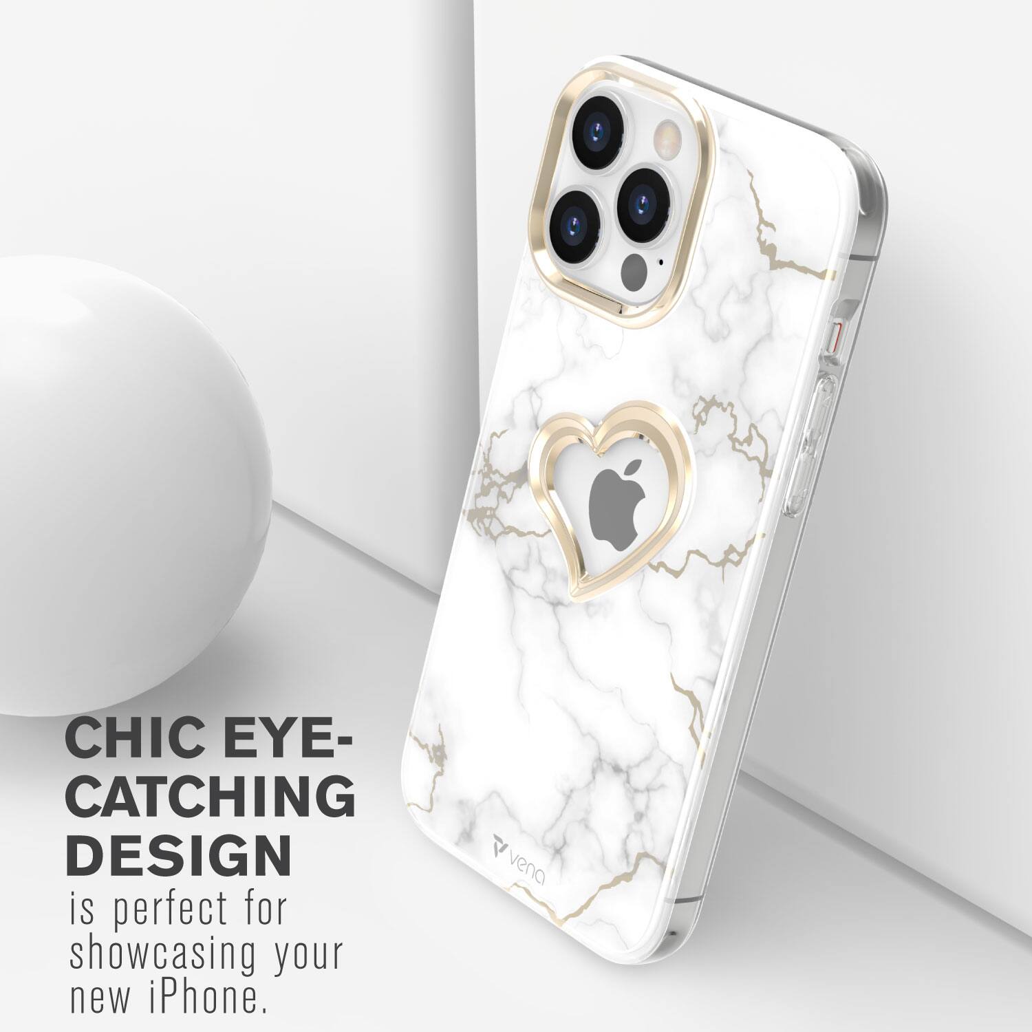 CHIC EYE-CATCHING DESIGN is perfect for showcasing your new iPhone.
