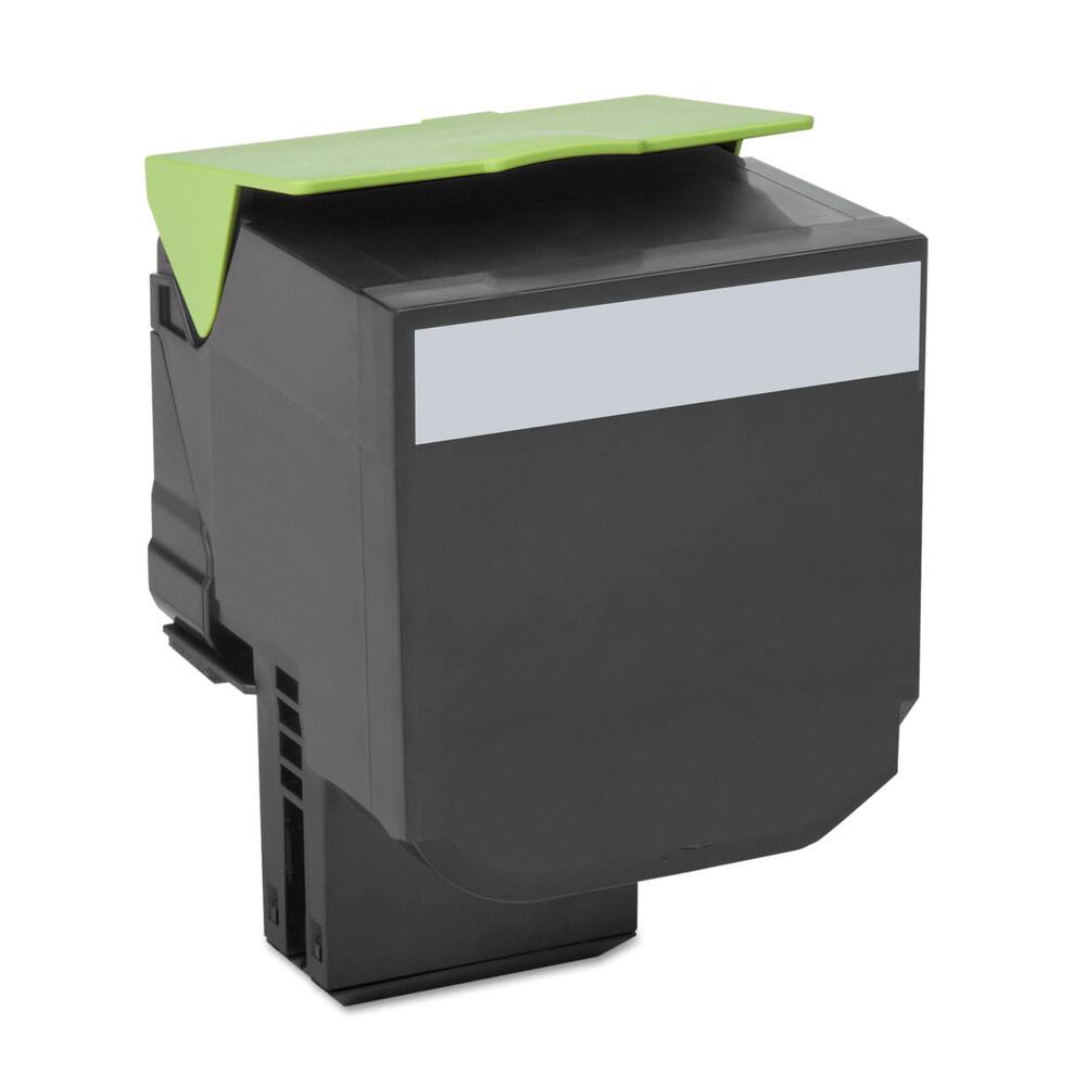 Front. Lexmark - 70C1HK0 4,000 Page-Yield Return Program High-Yield Toner - Black - Black.