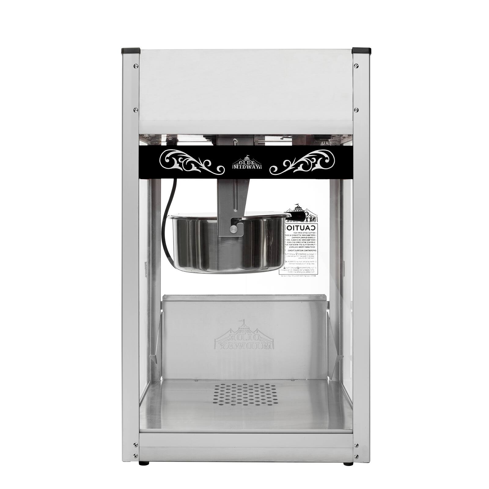 The text on the image reads:

"CAUTION: MIDWAY INDUSTRIES, INC. - MADE IN USA"