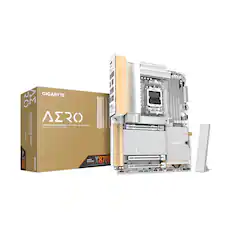 GIGABYTE AERO X870E
AERO 3D WOOD EDITION MOTHERBOARD
AMD Ryzen 5000 Series
PCIe 5.0 x16
GIGABYTE