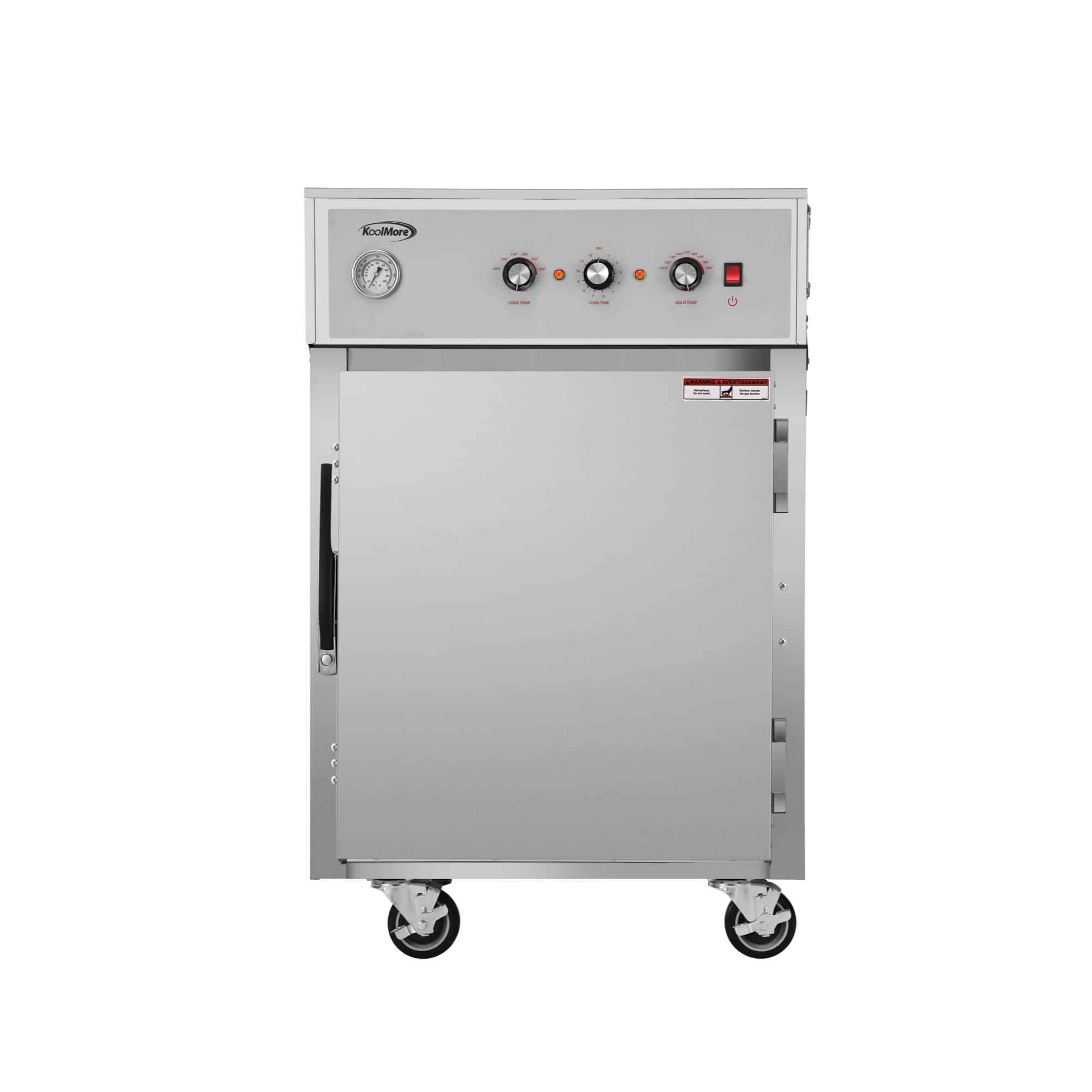 Koolmore - 4-Pan Half-Size Commercial Cook And Hold Oven 3,000W/240V in Stainless-Steel (KM-CCAH3-1D) - Silver