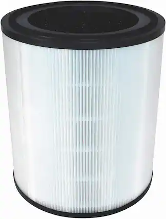 Front. HQRP - Replacement H13 HEPA Activated Carbon Filter Set for Levoit LV-H133 Tower Air Purifier LV-H133-RF.