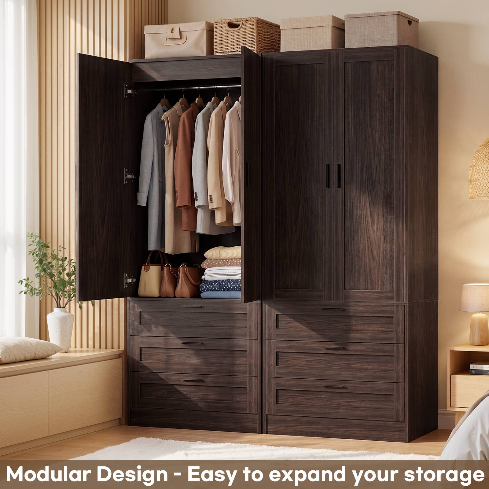 Modular Design - Easy to expand your storage