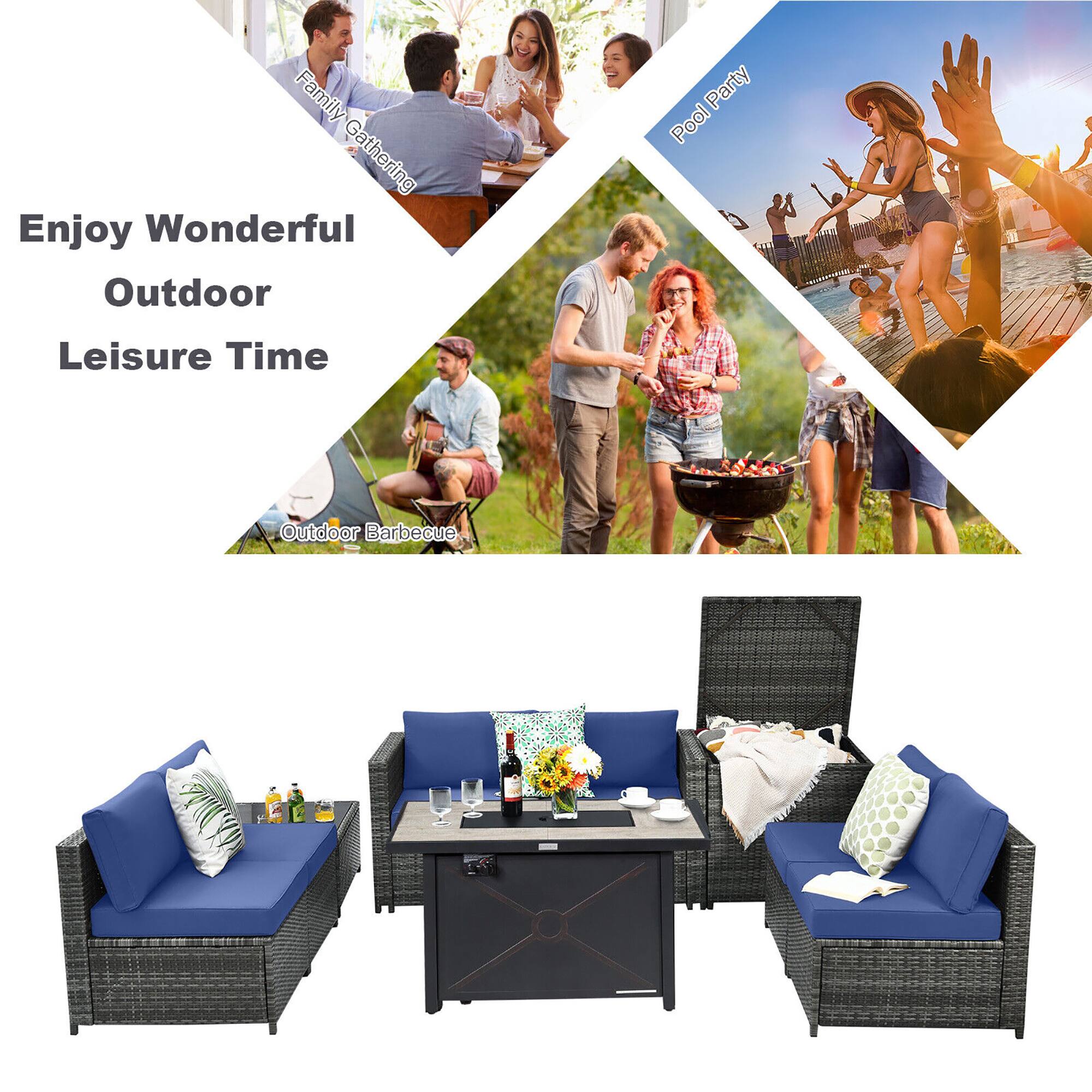 Family Gathering, Pool Party, Outdoor Barbecue, Enjoy Wonderful Outdoor Leisure Time