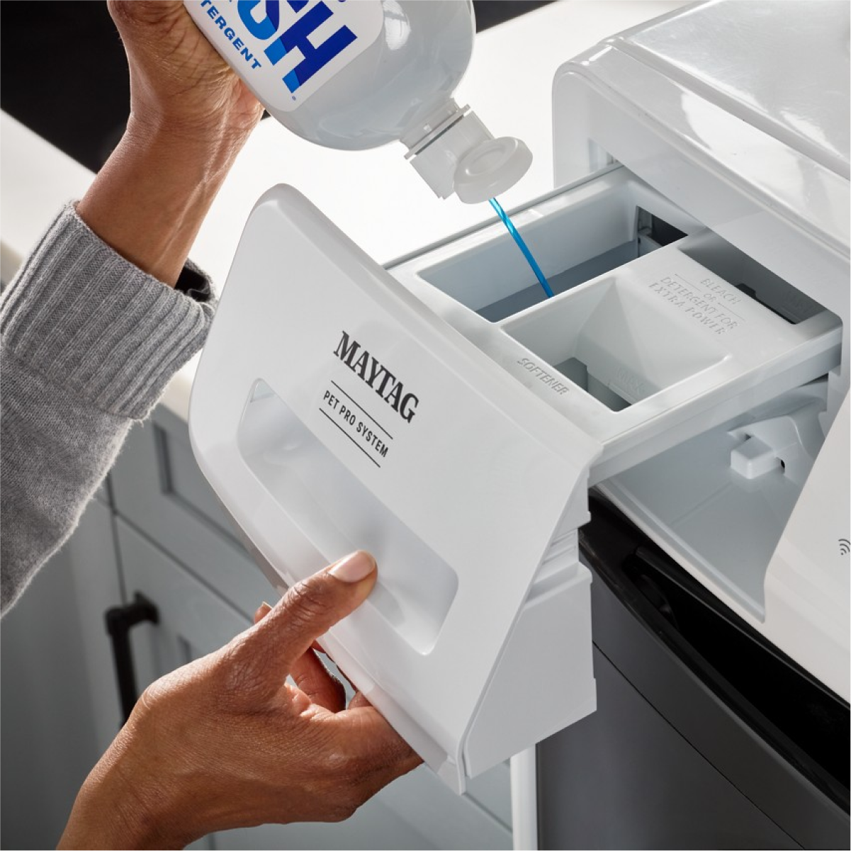 - Tergent HS Pet Maytag Pro System Softener Atx Detergent Eleach Or Power For