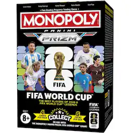 Panini - Monopoly Panini: Prizm FIFA World Cup Soccer Cards (2026)