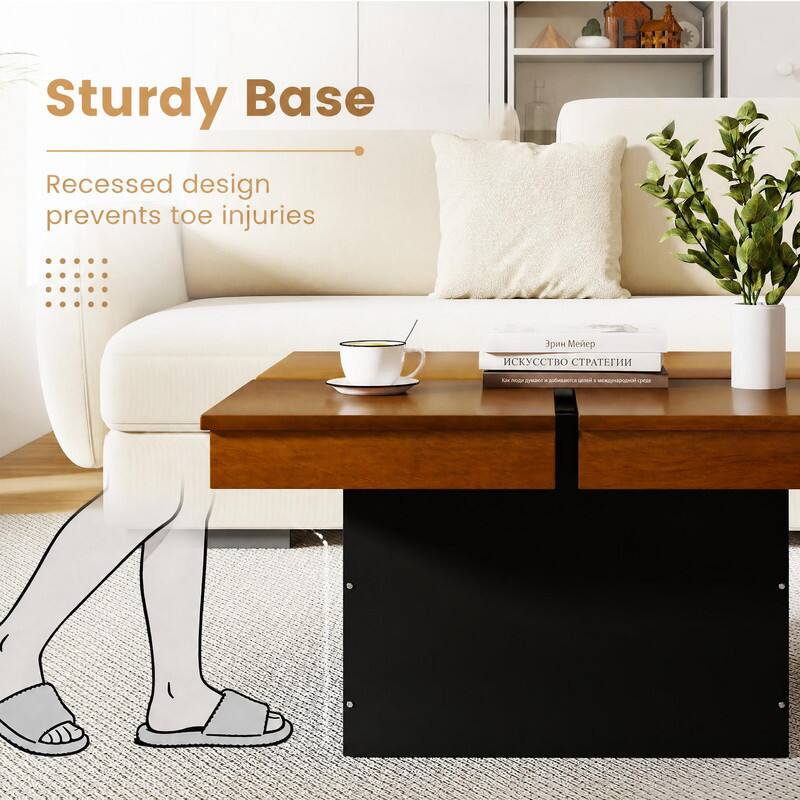 Sturdy Base

Recessed design prevents toe injuries