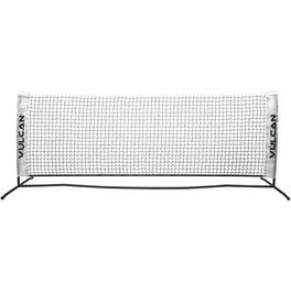 Vulcan - Portable Practice Pickleball 2-in-1 Net System - White
