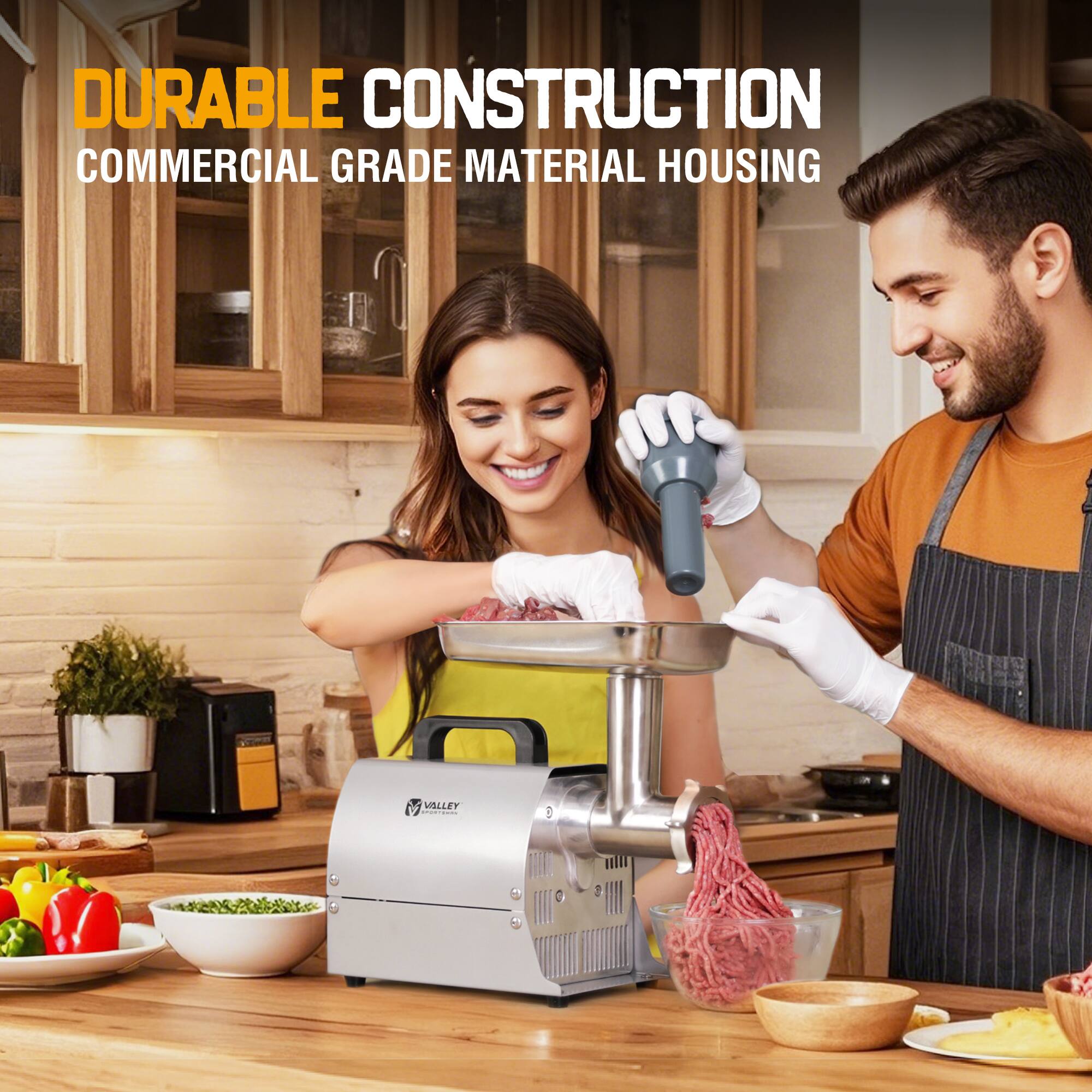 DURABLE CONSTRUCTION  
COMMERCIAL GRADE MATERIAL HOUSING