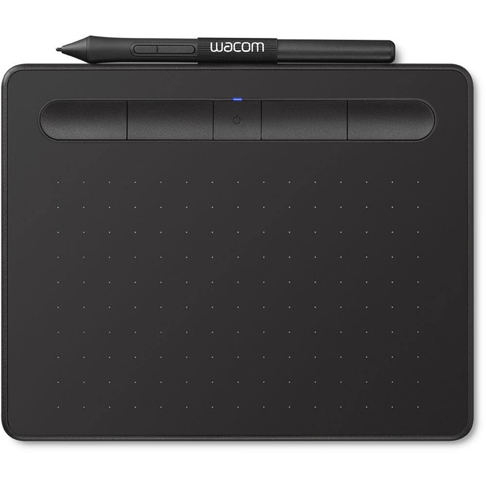 Alt View 1. Wacom - Intuos Wireless Drawing Tablet with software Included UCTL4100WLK0 - Black.