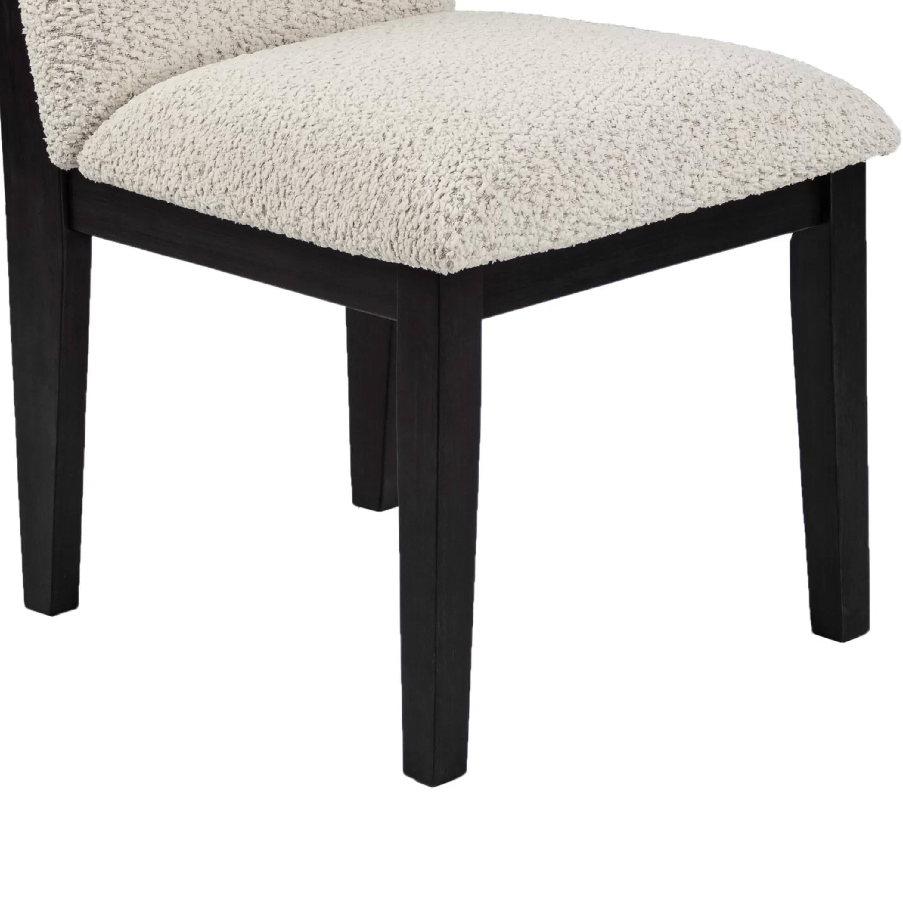 Manhattan Lane Sima Dining Side Chair Set of 2, Arched Back, Cushions ...