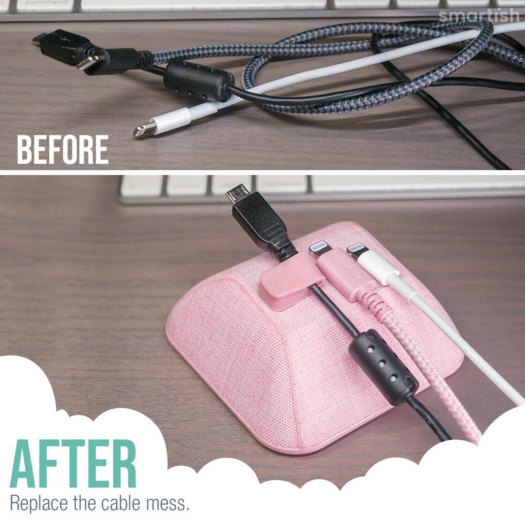 smartish

BEFORE

AFTER

Replace the cable mess.