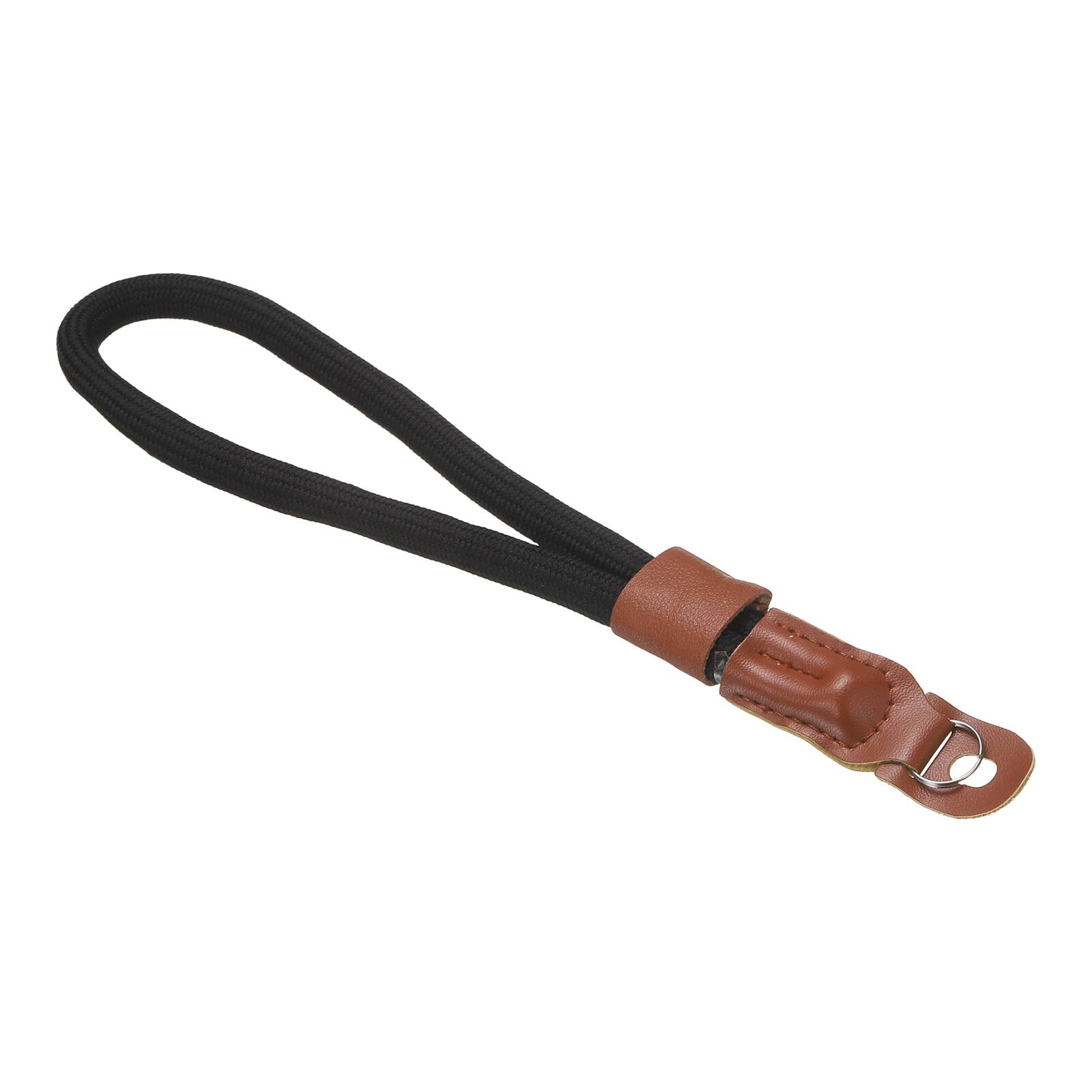 Front. Unique Bargains - 1pc Camera Wrist Strap, Hand Strap Safety Wristlet Lanyards String for DSLR SLR Digital Camera - Black.