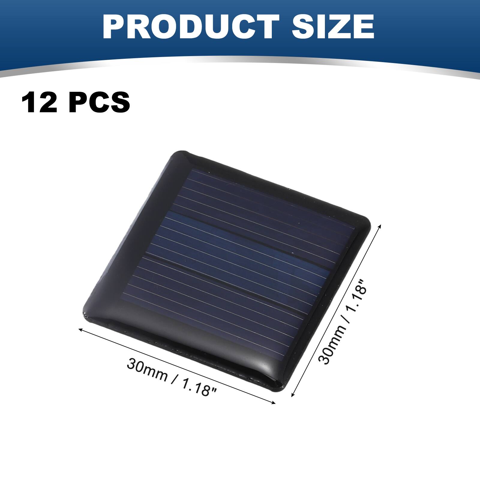 PRODUCT SIZE

12 PCS

30mm / 1.18" x 30mm / 1.18"