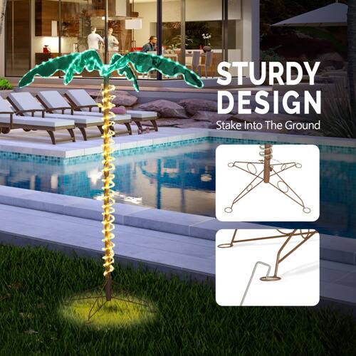 STURDY DESIGN  
Stake Into The Ground