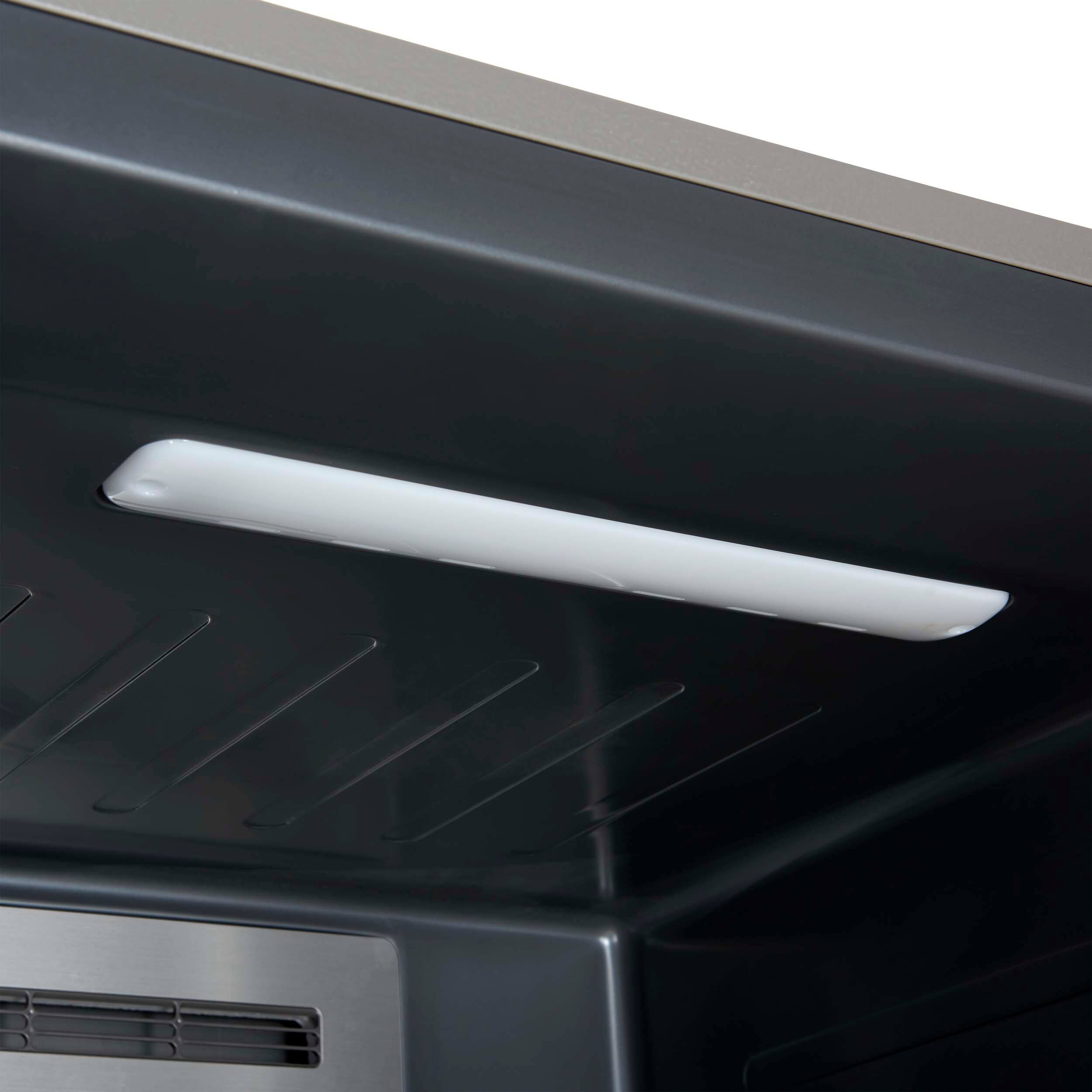 Alt View 9. Forno Appliances - Fortezza 14 Cu. Ft. Right-Swing Convertible Refrigerator/Freezer with Trim Kit - Stainless steel.