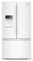 Whirlpool - 36 in. Wide 23 cu. ft. French Door Refrigerator with In-Door Water and Ice - White