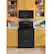 Alt View 18. GE - 5.3 Cu. Ft. Freestanding Electric Convection Range with Self-Steam Cleaning and No-Preheat Air Fry - Black on Black.