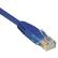 Front. Tripp Lite - Tripp Lite N002-010-BL 10 ft. CAT5e 350 MHz Molded Patch Cable - Blue - Blue.