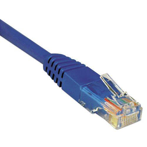 Tripp Lite - N002-010-BL 10 ft. CAT5e 350 MHz Molded Patch Cable - Blue