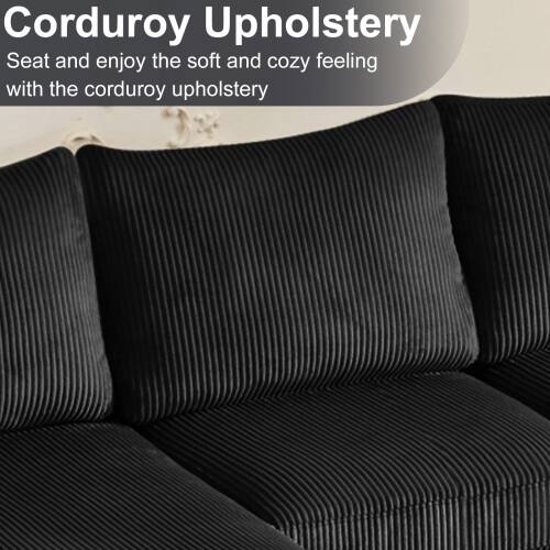 Corduroy Upholstery

Seat and enjoy the soft and cozy feeling with the corduroy upholstery