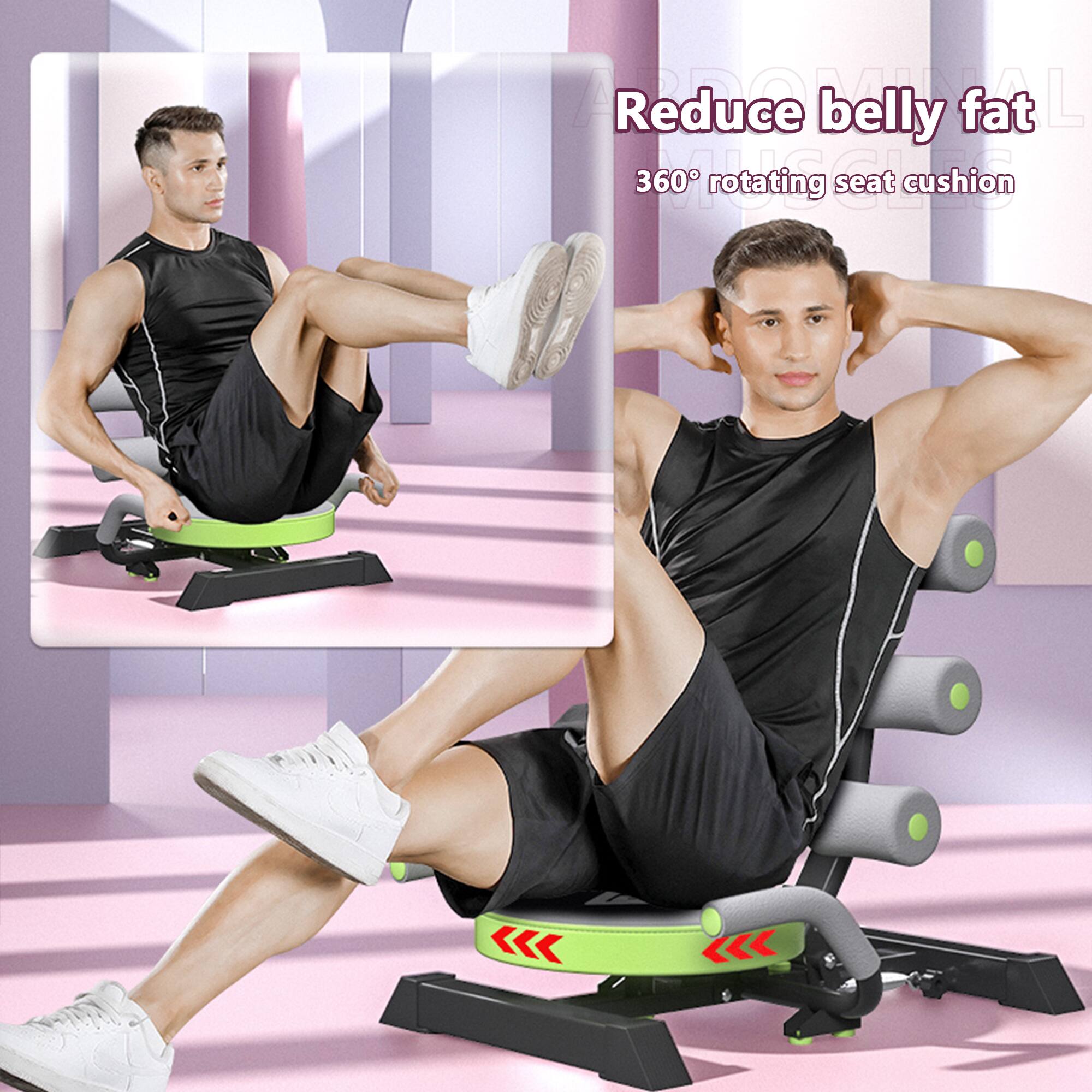 Reduce belly fat  
360° rotating seat cushion