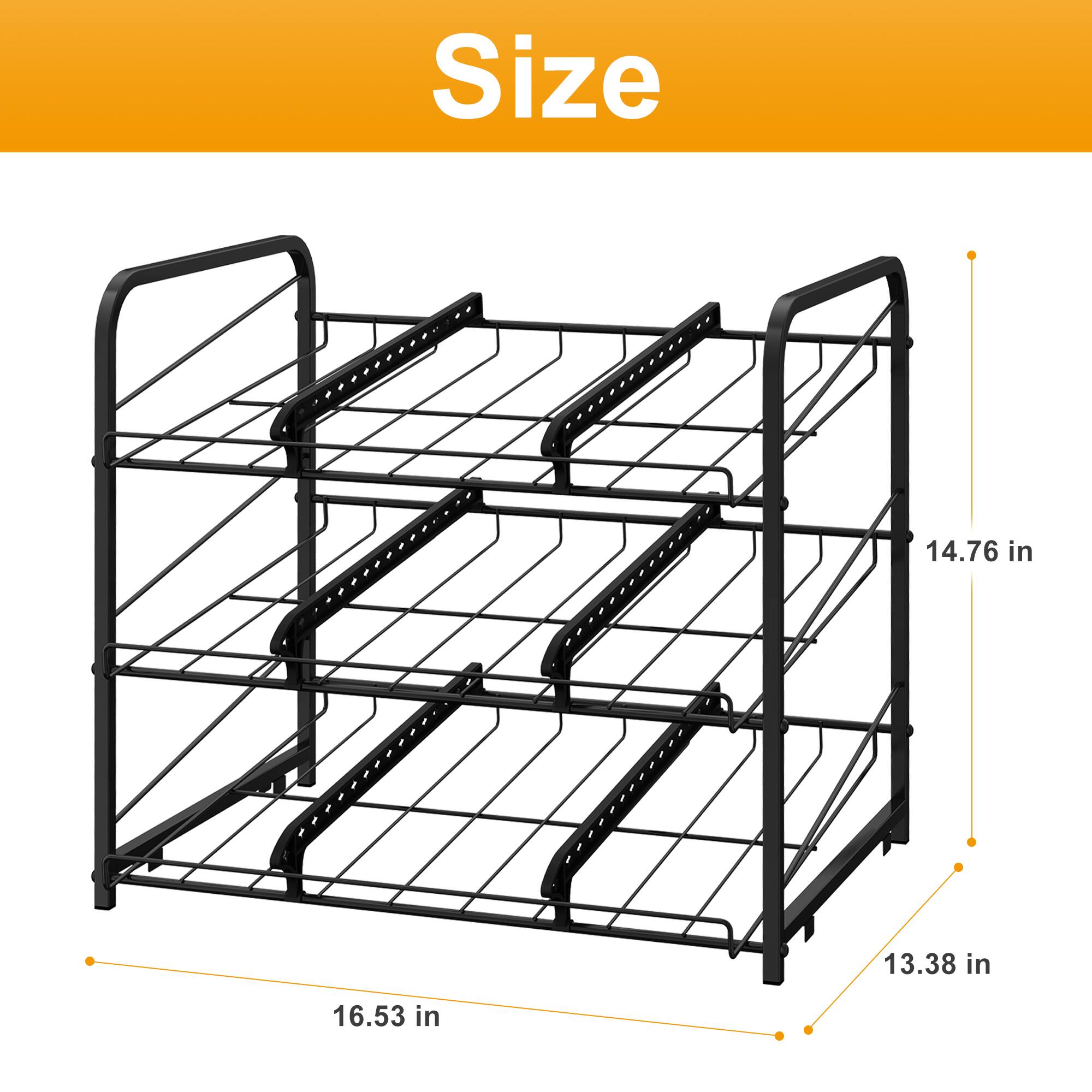 Size: 14.76 in x 13.38 in x 16.53 in