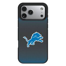 Keyscaper - NFL - Detroit Lions Bump Case with 8.2ft Drop Protection - 15 - Black