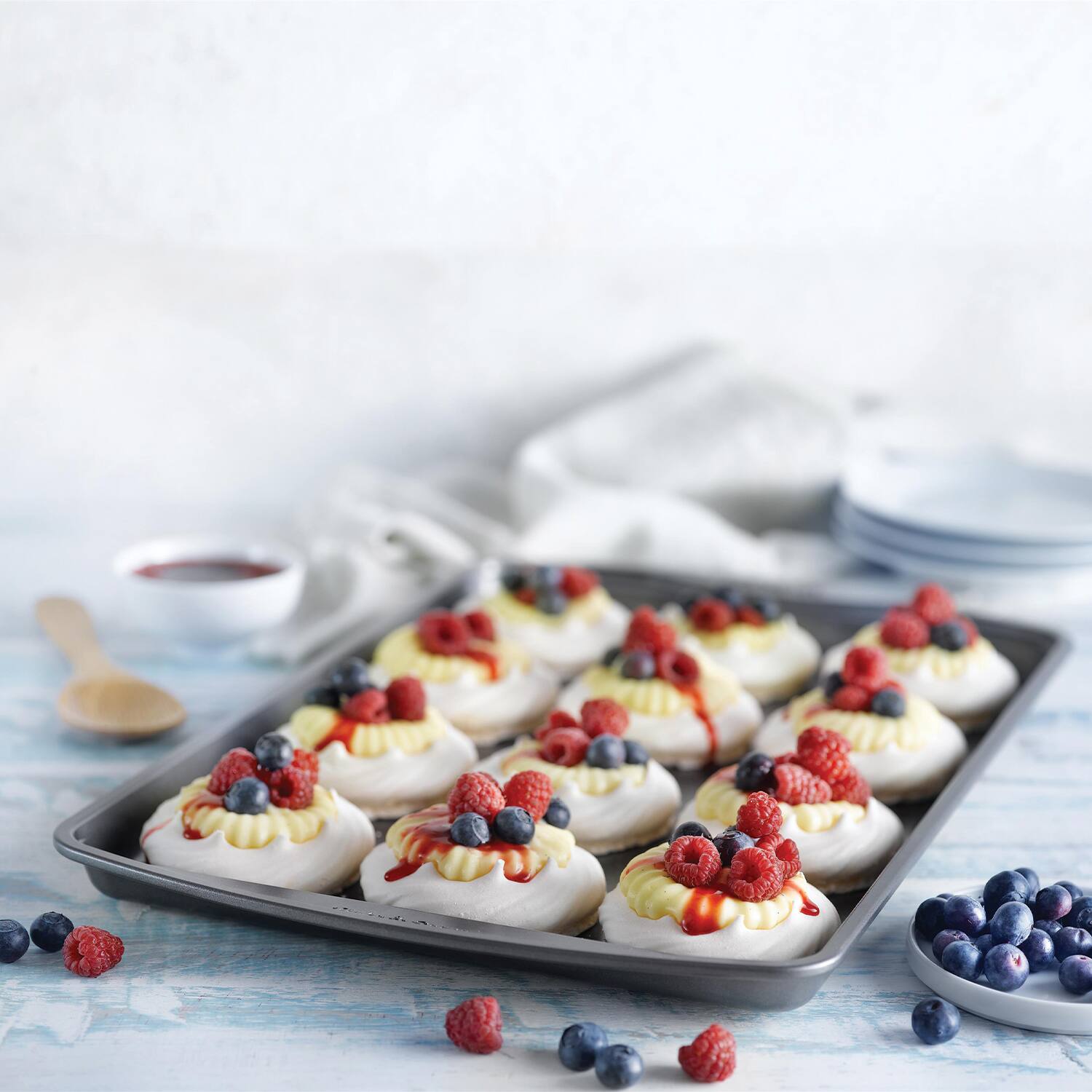 Back. Baker's Secret - Baker's Secret Cookie Sheet Non-stick 0.8"x10.8"x17.5" Classic Line Carbon Steel - Dark Grey.