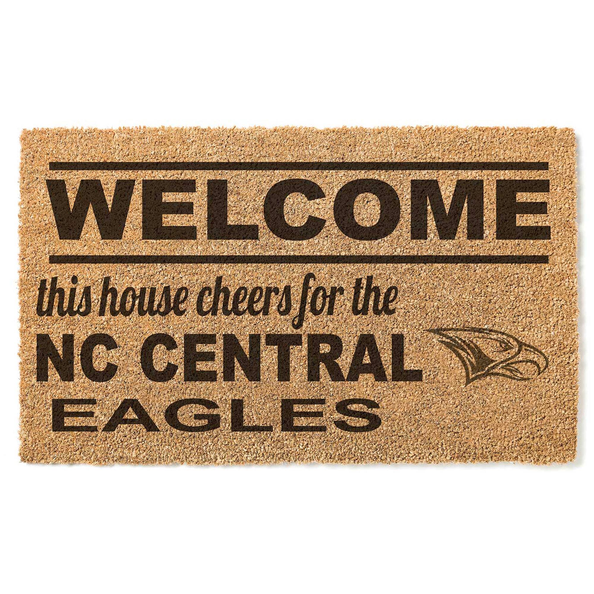 North Carolina Central Eagles 18" x 30" Welcome Doormat