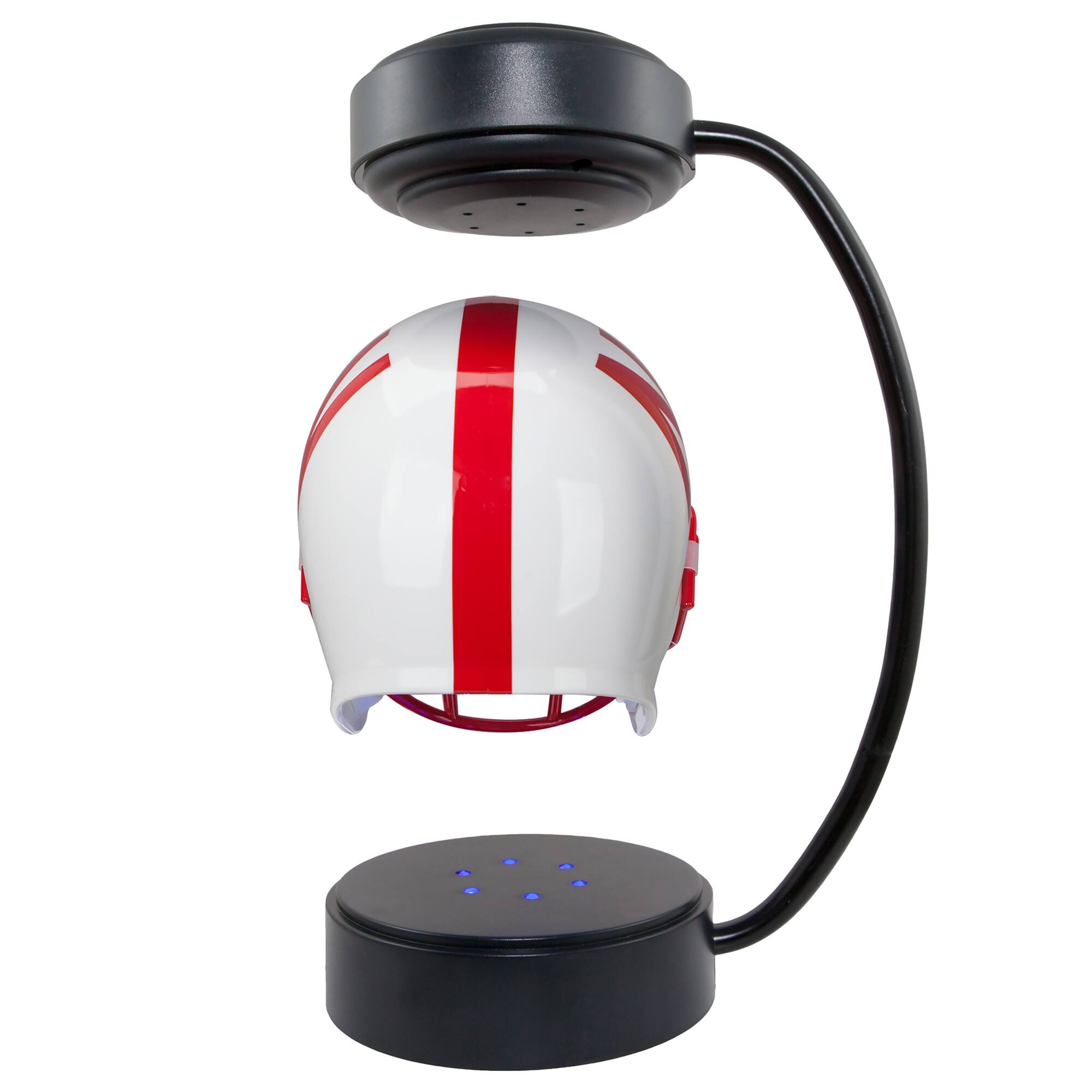 Alt View 3. Pegasus - Nebraska Huskers Hover Team Helmet - White.